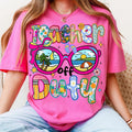 Comfort Colors Teacher Off Duty T-Shirt, Last Day Of School T-Shirt, Teacher Appreciation Gift, Funny Teacher Summer...