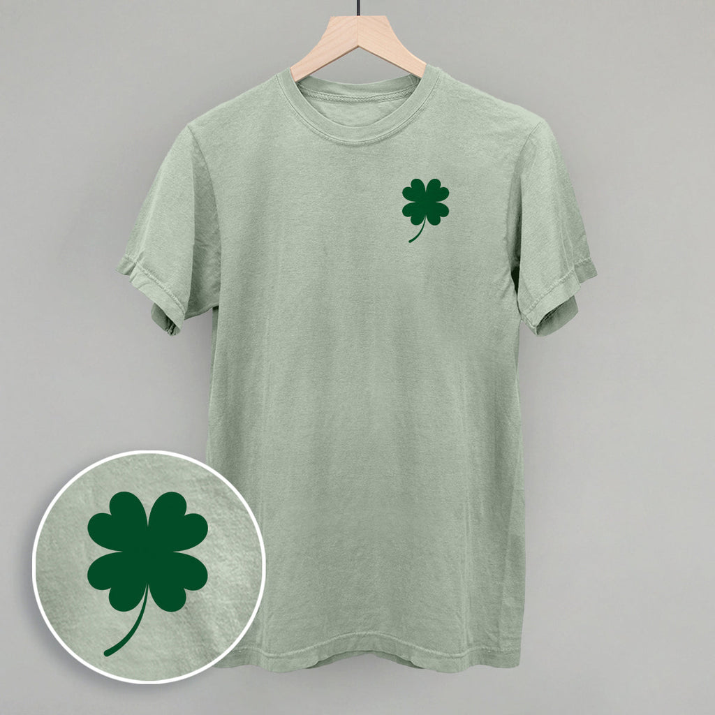 Four Leaf Clover (Left Chest) T-Shirts, Hoodie, Sweatshirt | CiraTrend.com (Image 4)