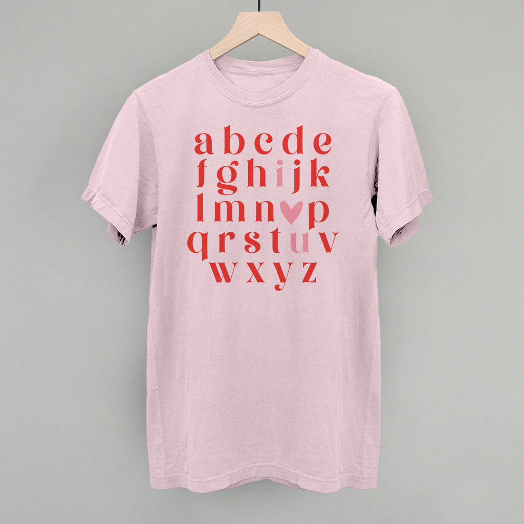 I Heart U Alphabet T-Shirts, Hoodie, Sweatshirt | CiraTrend.com (Image 5)