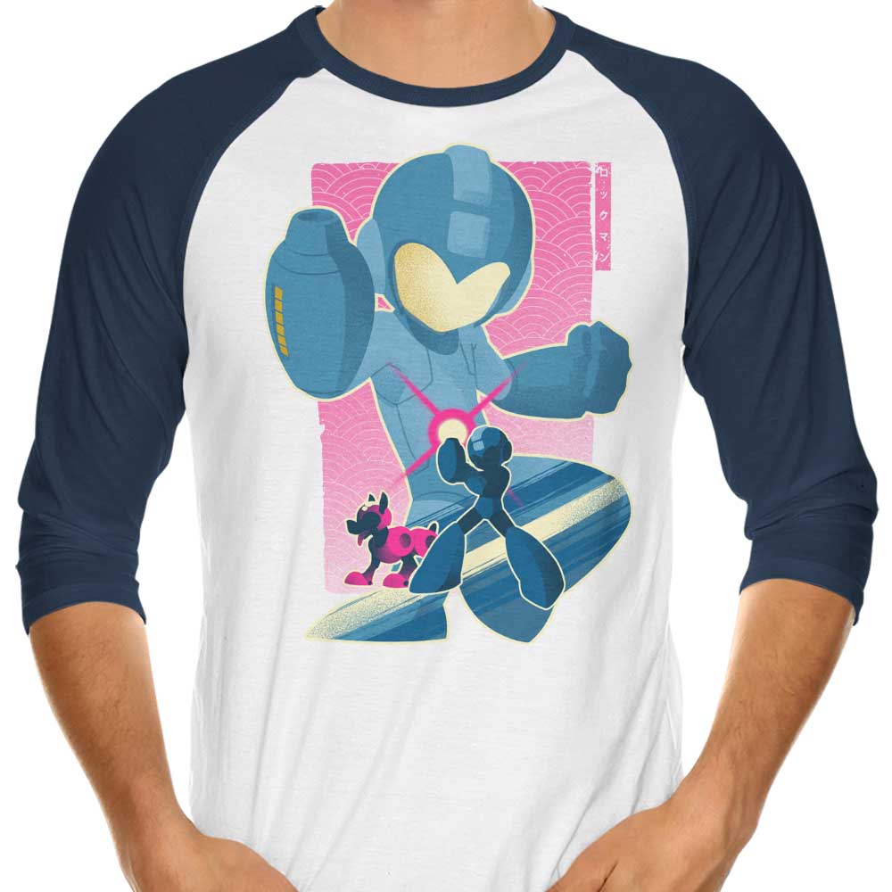 Companion and Mega - 3/4 Sleeve Raglan T-Shirt Hoodie, Sweatshirt | CiraTrend.com (Image 1)