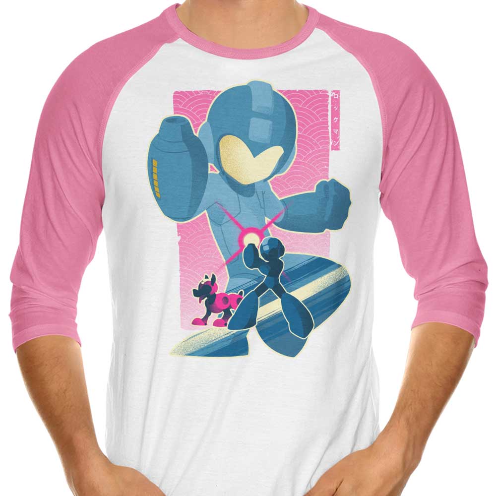Companion and Mega - 3/4 Sleeve Raglan T-Shirt Hoodie, Sweatshirt | CiraTrend.com (Image 3)