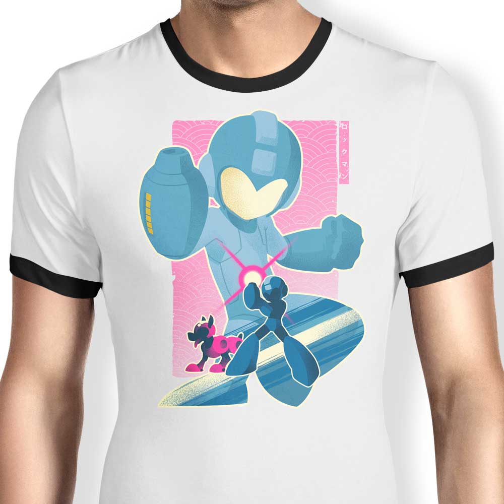Companion and Mega - Ringer T-Shirt Hoodie, Sweatshirt | CiraTrend.com (Image 1)