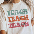 Compassion Kindness Confidence Teacher Shirt, Gifts for Teacher, Comfort Colors Groovy Teacher Shirt, Kindergarten...