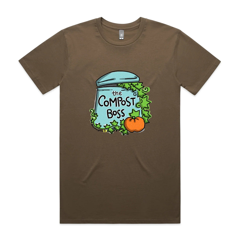 Compost Boss Tee Hoodie, Sweatshirt | CiraTrend.com (Image 2)