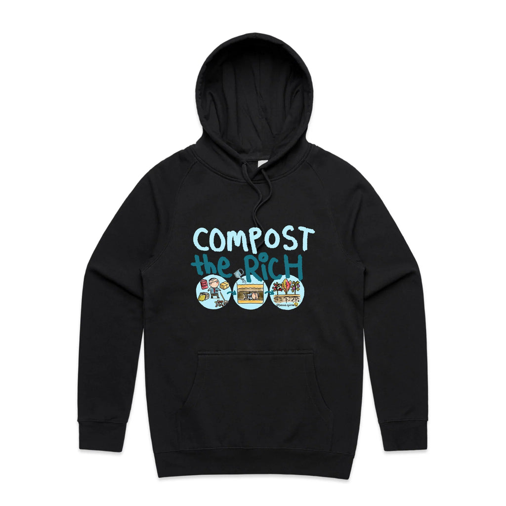 Compost The Rich Hoodie T-Shirts, Sweatshirt | CiraTrend.com (Image 1)