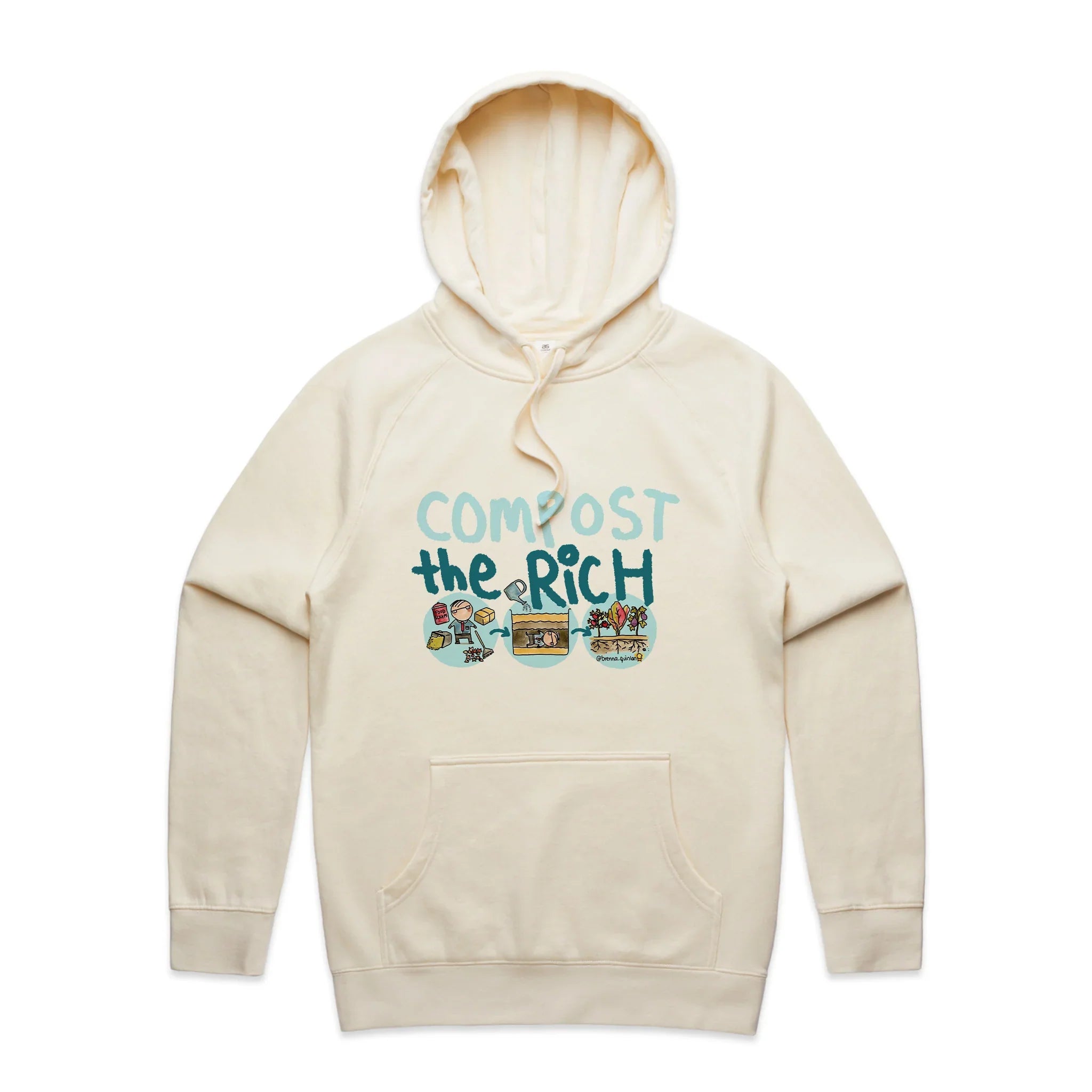 Compost The Rich Hoodie T-Shirts, Sweatshirt | CiraTrend.com (Image 2)