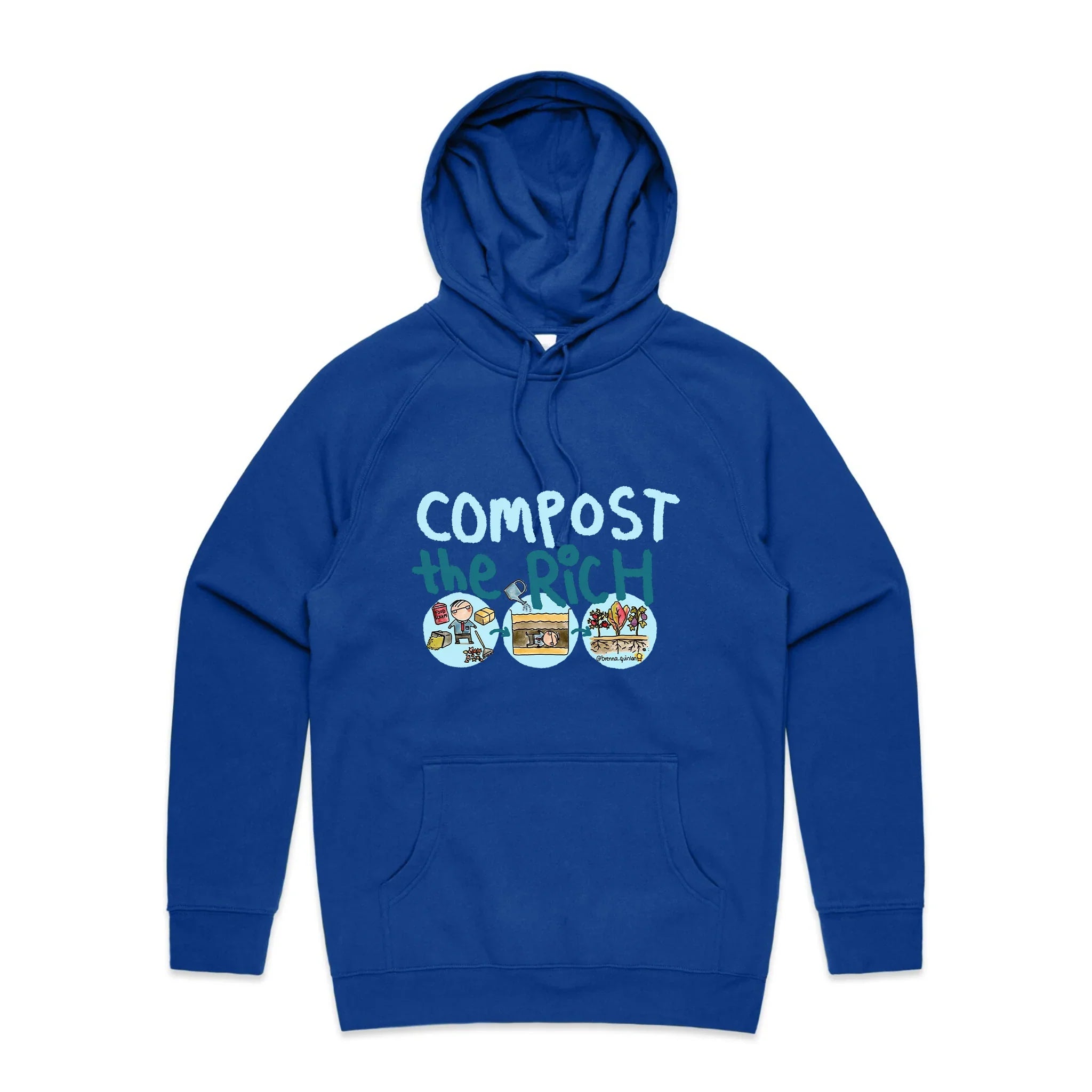 Compost The Rich Hoodie T-Shirts, Sweatshirt | CiraTrend.com (Image 3)