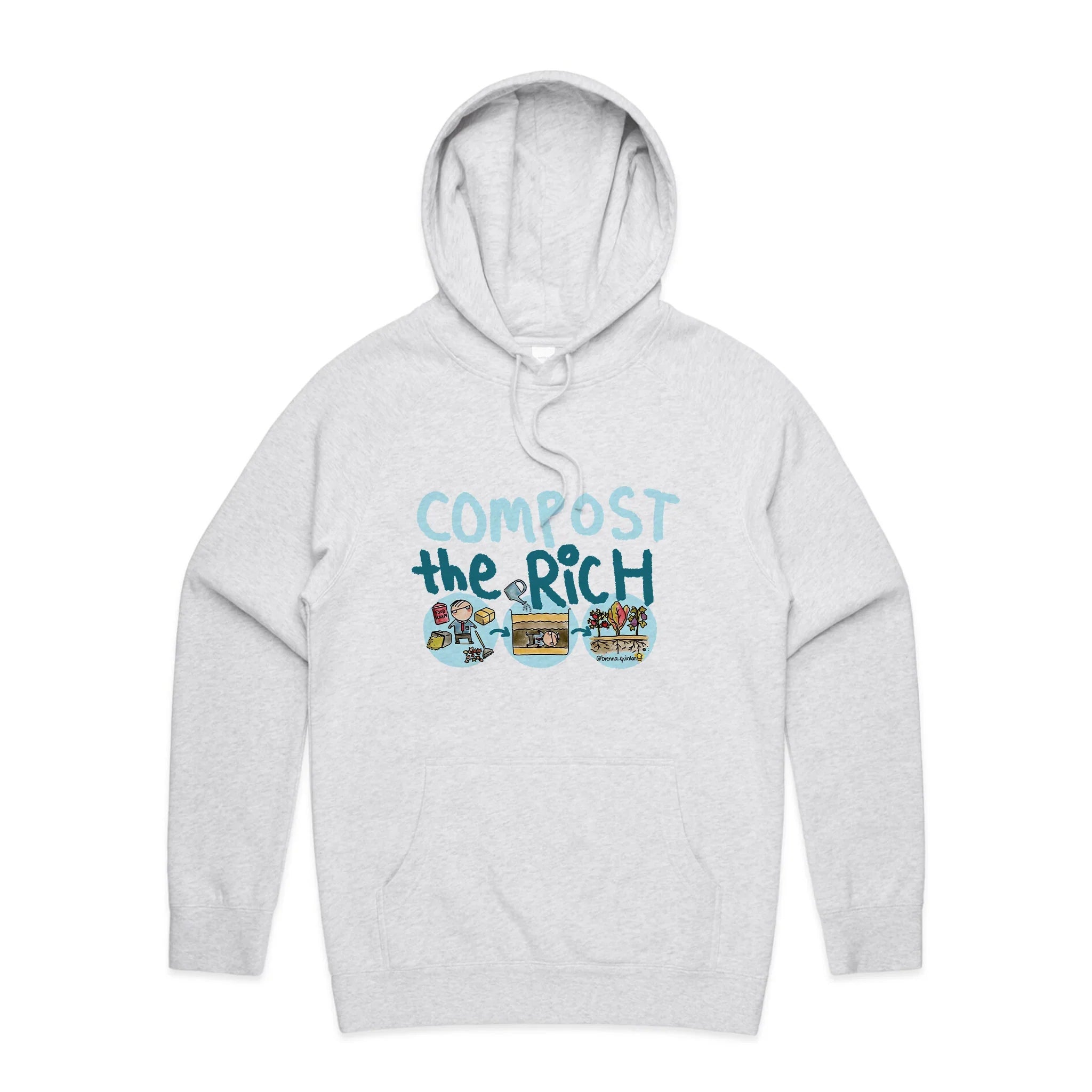 Compost The Rich Hoodie T-Shirts, Sweatshirt | CiraTrend.com (Image 4)