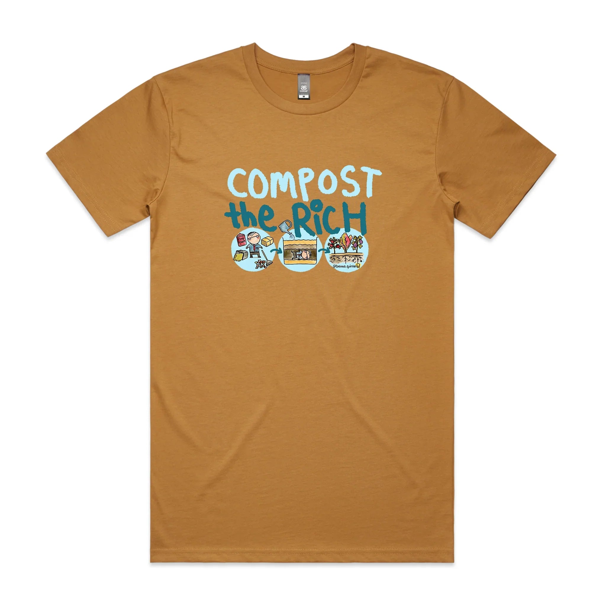 Compost The Rich Tee Hoodie, Sweatshirt | CiraTrend.com (Image 1)