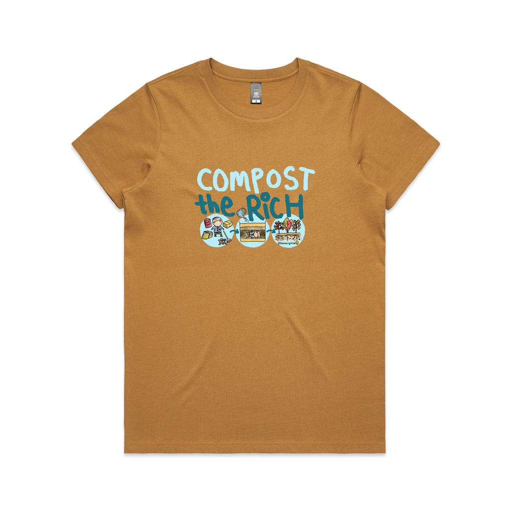 Compost The Rich Tee Hoodie, Sweatshirt | CiraTrend.com (Image 5)
