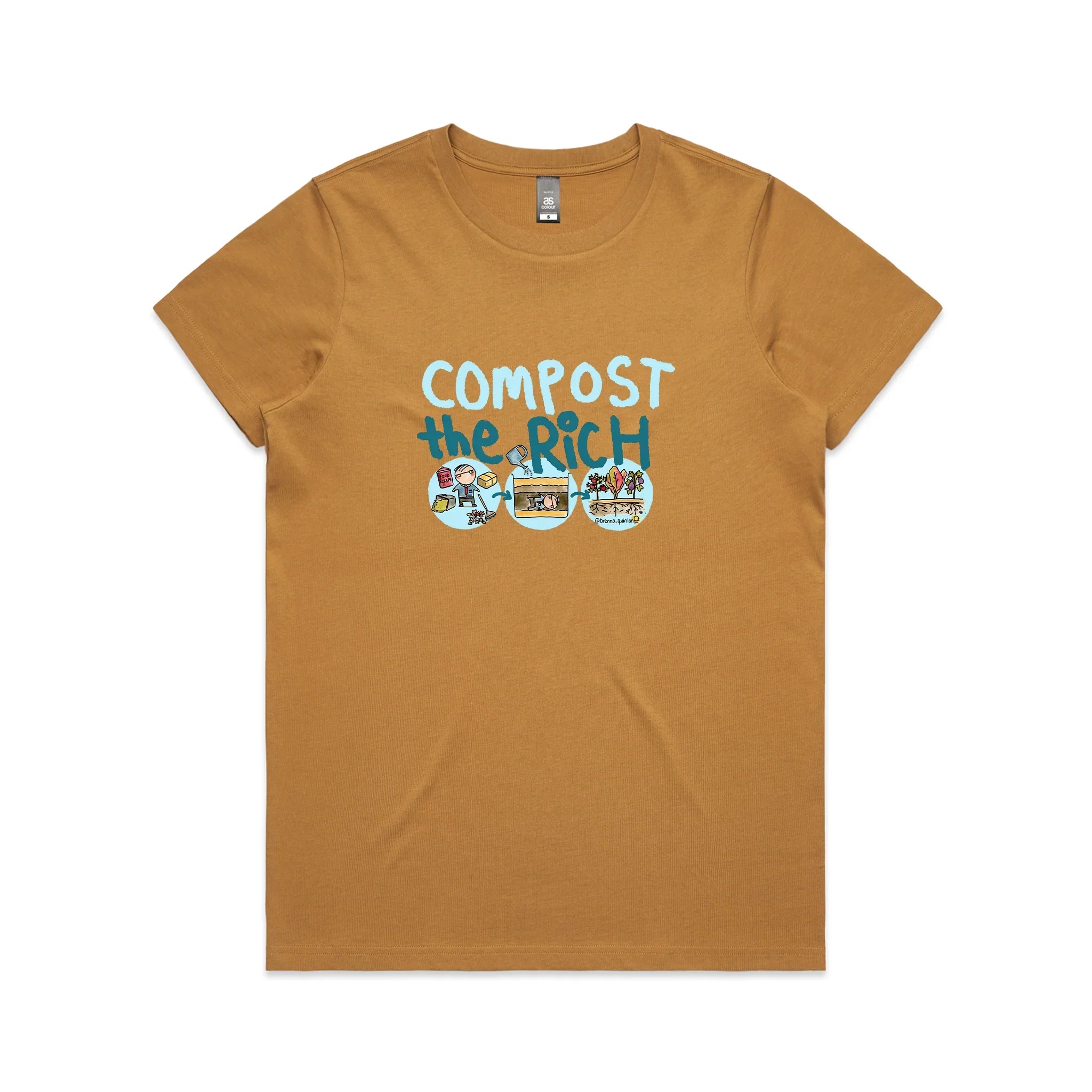 Compost The Rich Tee Hoodie, Sweatshirt | CiraTrend.com (Image 5)