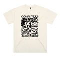 Computers Oversized Tee Hoodie, Sweatshirt | CiraTrend.com (Image 1)