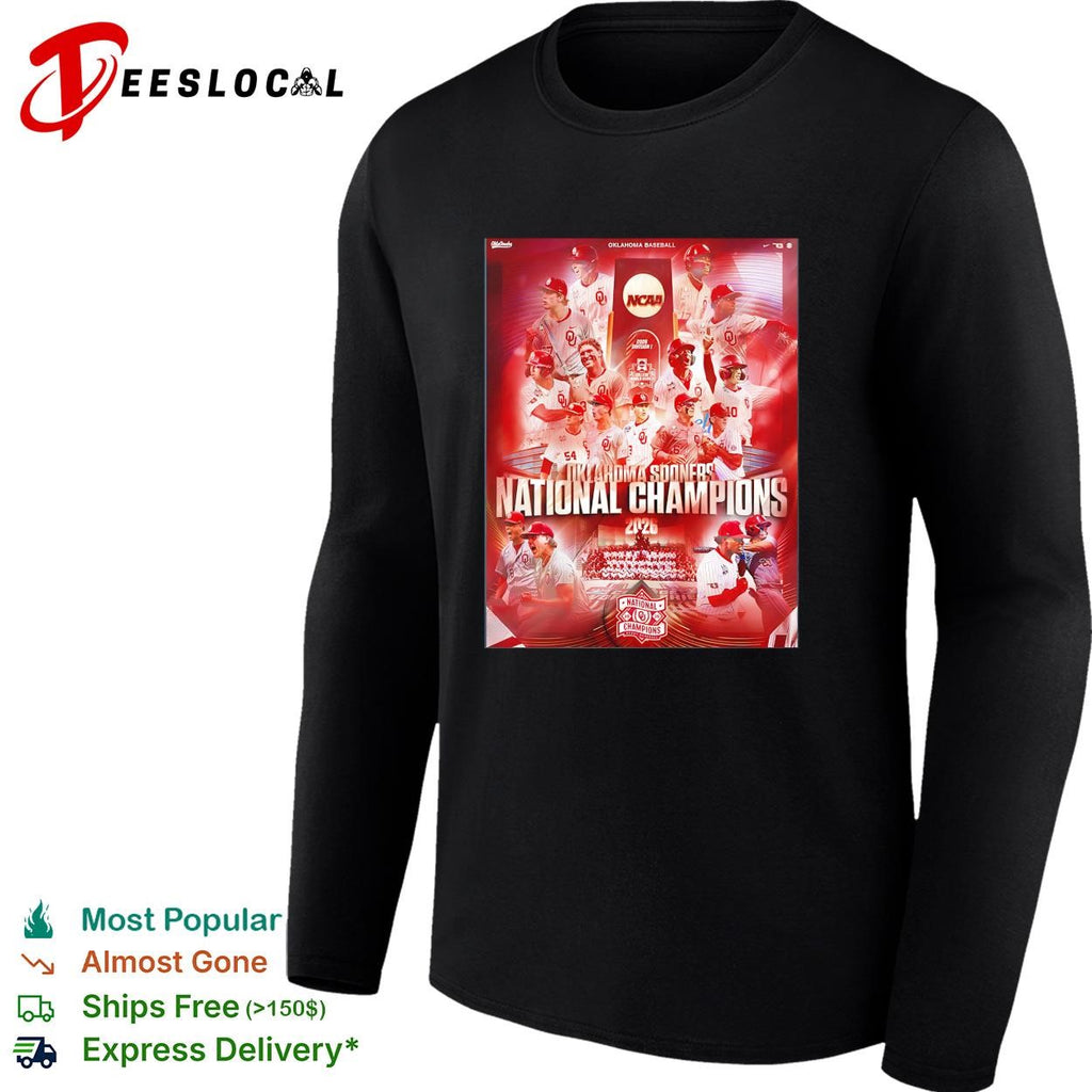 Congrats Oklahoma Sooners Baseball 2026 NCAA National Champions shirt