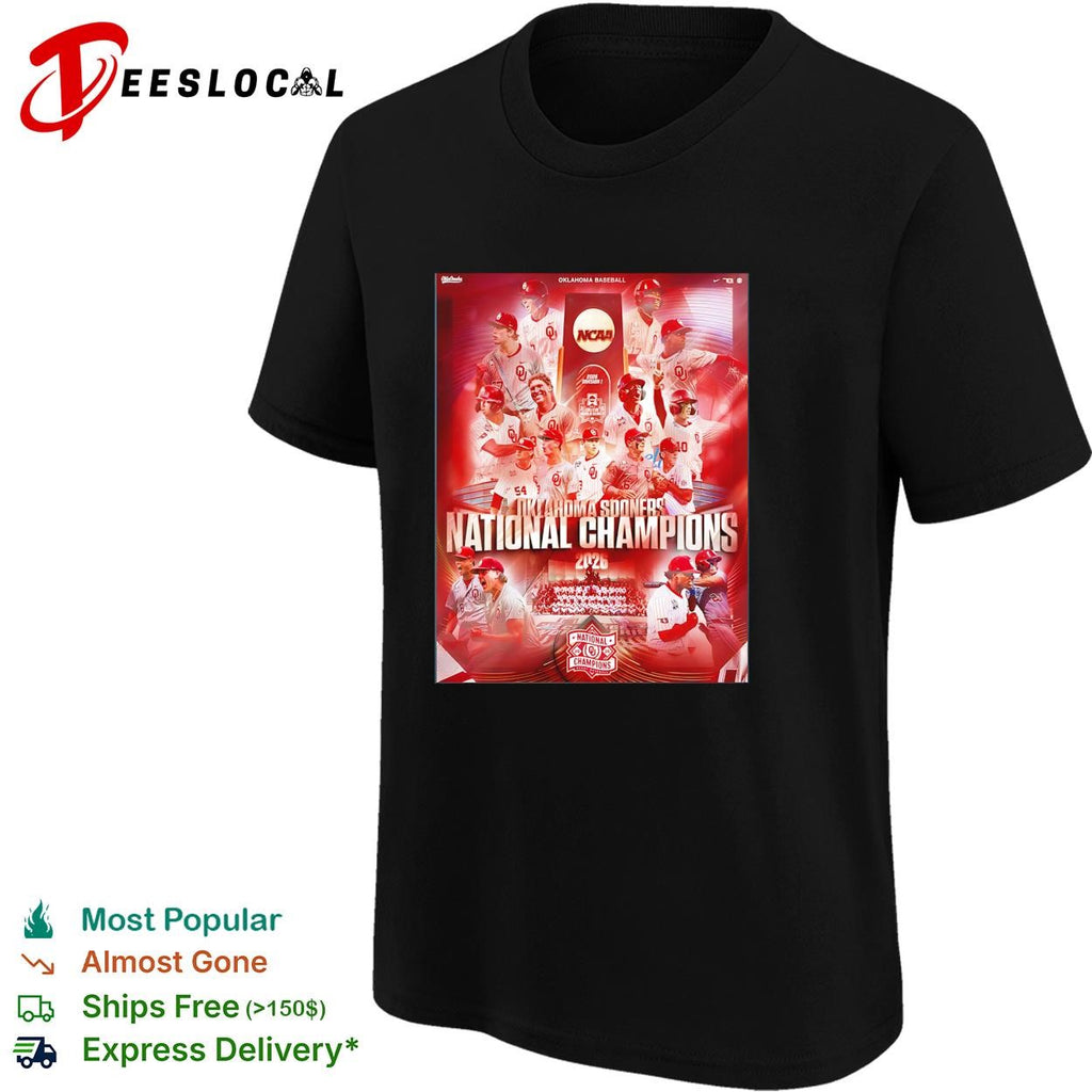 Congrats Oklahoma Sooners Baseball 2026 NCAA National Champions shirt