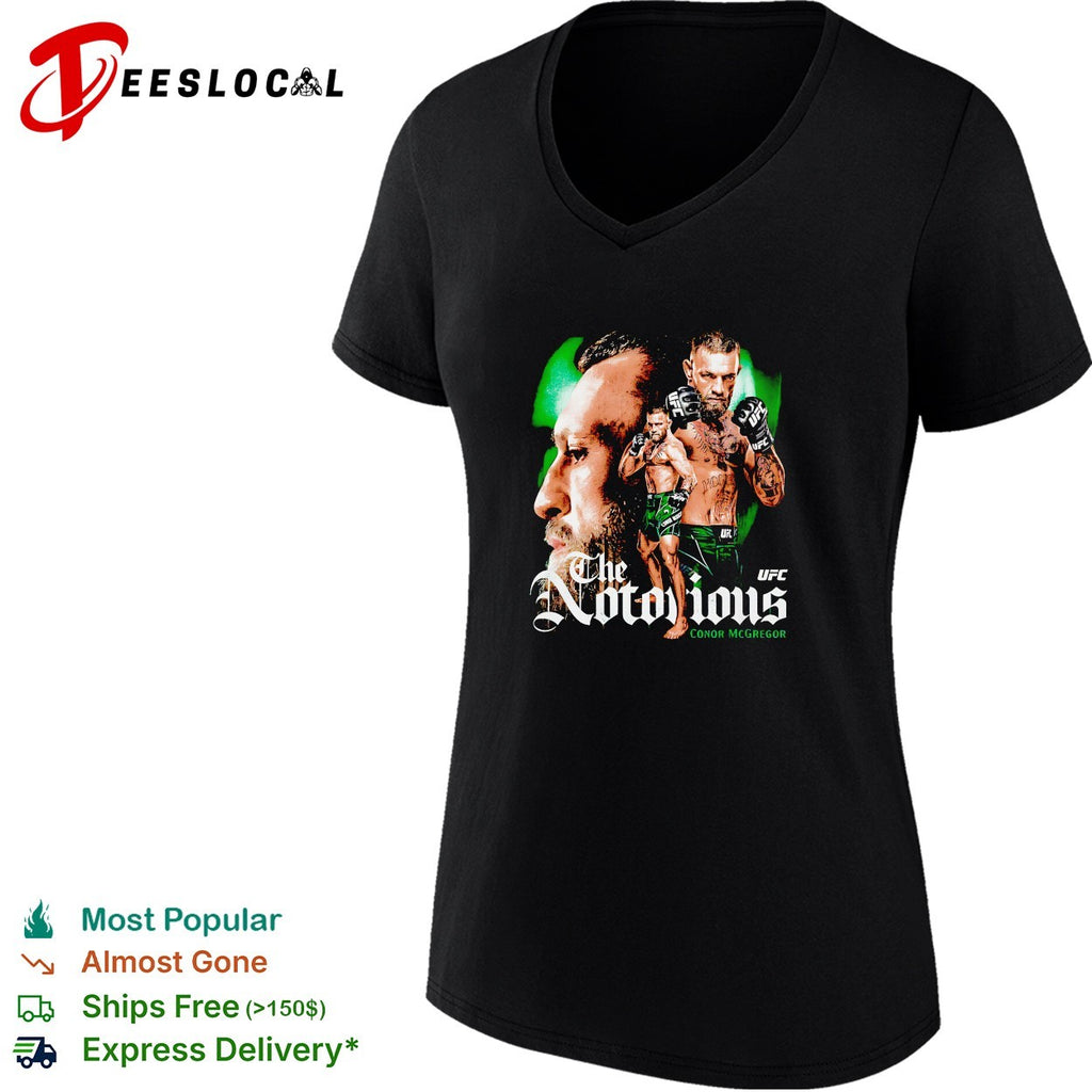 Conor McGregor punching the notorious shirt