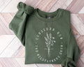 Consider How The Wildflowers Grow Sweatshirt, Christian Sweatshirt, Bible Verse Hoodie, Religious Shirt, Faith Tshirt,...