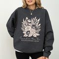 Consider How The Wildflowers Grow Sweatshirt, Inspirational Crewneck, Wildflowers Christian Long Sleeved Pullover,...