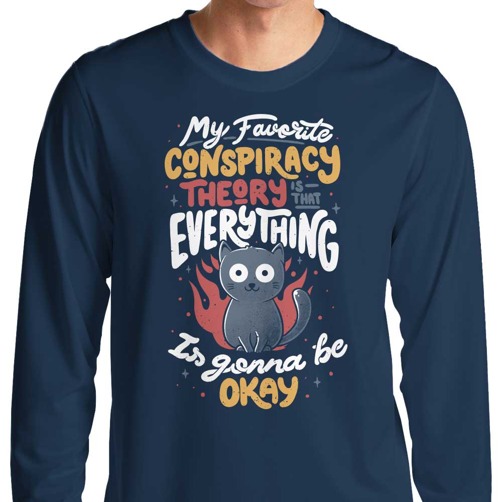 Conspiracy Theory - Long Sleeve T-Shirt Hoodie, Sweatshirt | CiraTrend.com (Image 1)