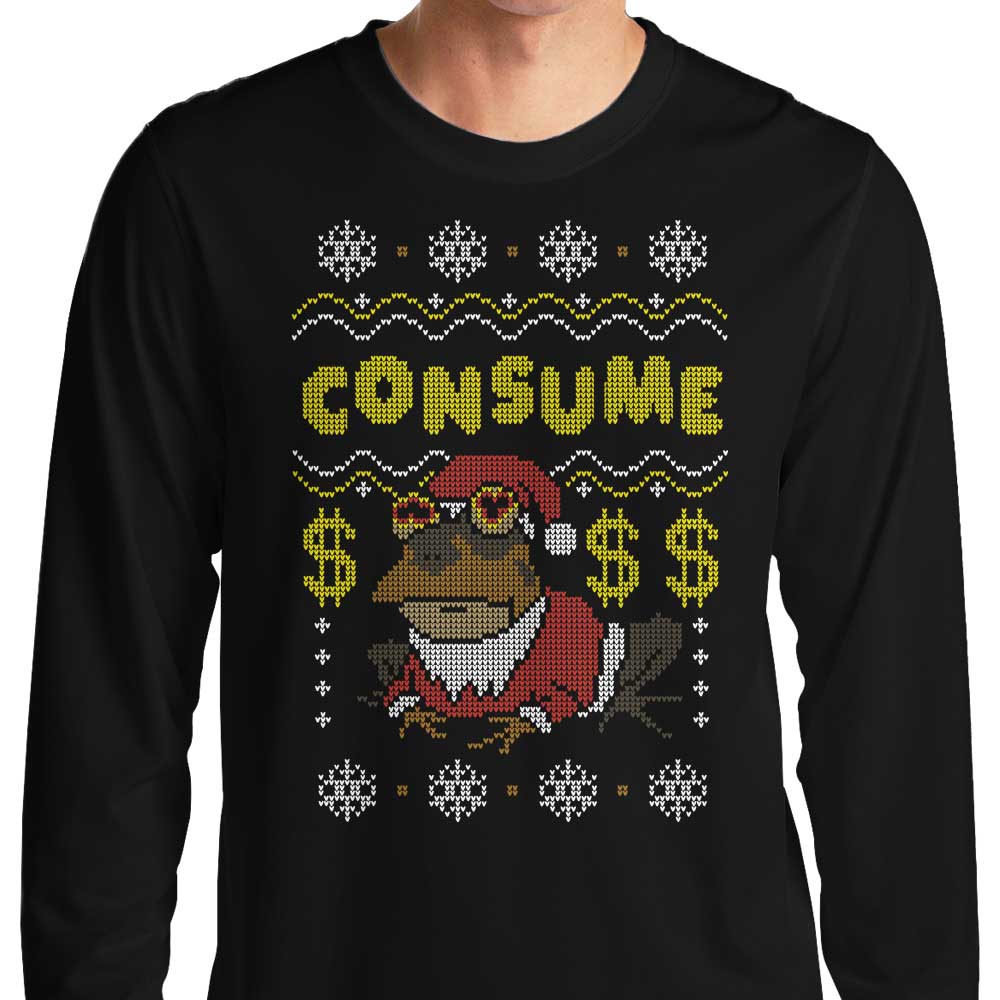Consume - Long Sleeve T-Shirt Hoodie, Sweatshirt | CiraTrend.com (Image 1)