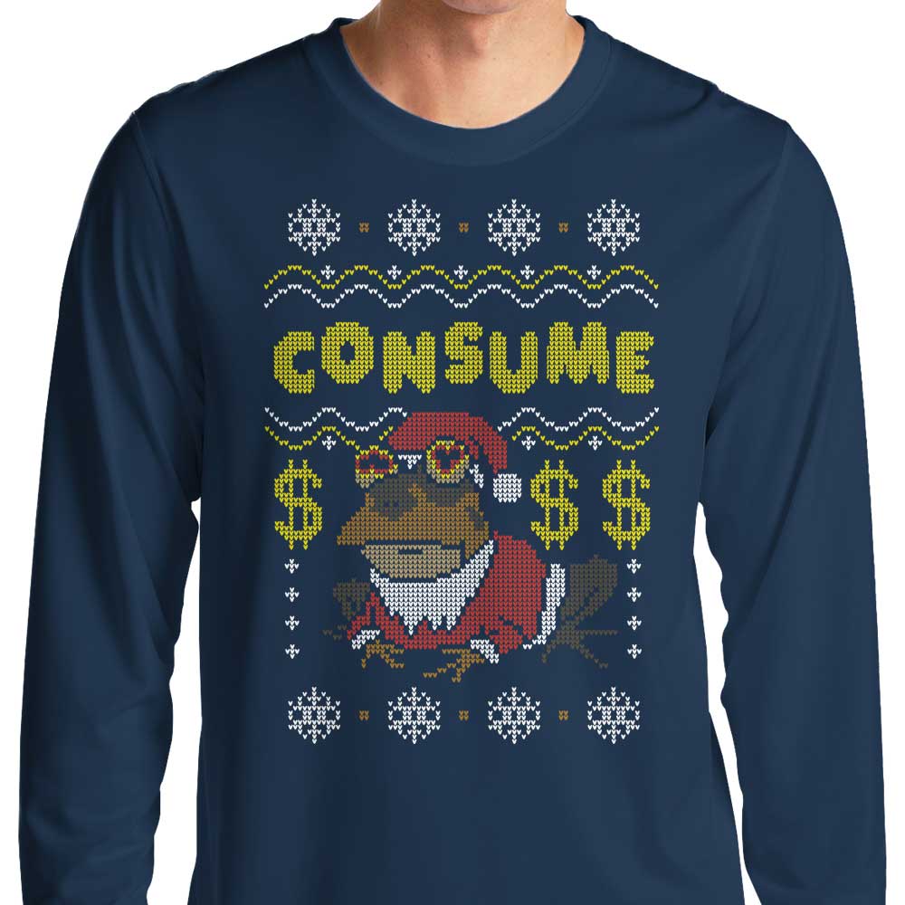 Consume - Long Sleeve T-Shirt Hoodie, Sweatshirt | CiraTrend.com (Image 3)