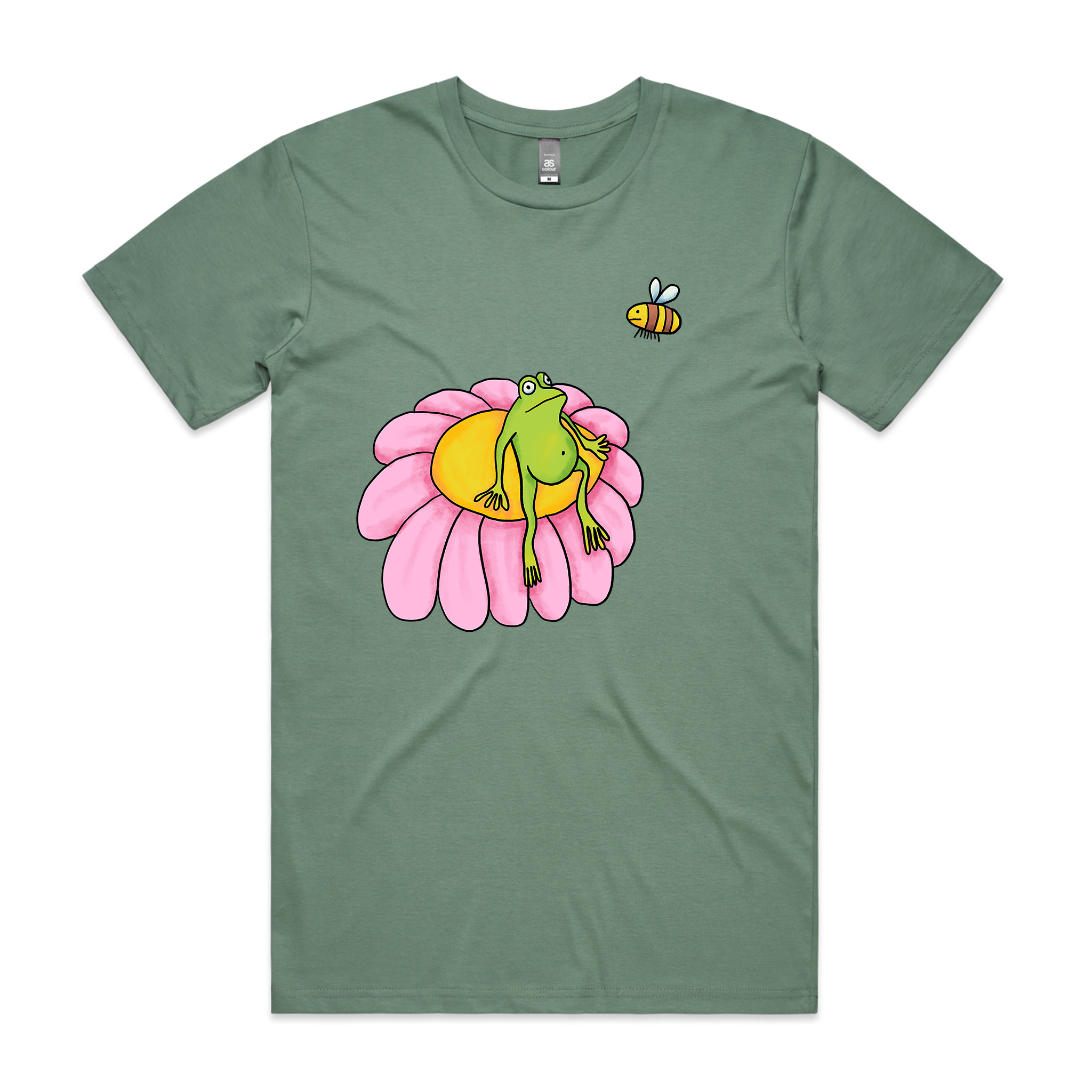 Contemplative Frog Tee Hoodie, Sweatshirt | CiraTrend.com (Image 1)