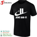 Controversial 911 plane flight jews did it shirt