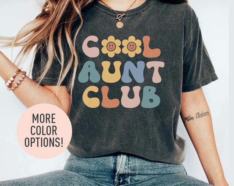 Cool Aunt Club Shirt, Cool Aunt Shirt, Favorite Aunt Shirt, Cool Aunt Gift
