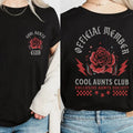 Cool Aunts Club Aunt Shirt 2 Sides, Cool Aunt Shirt Cool Aunts Club Promoted To Aunt Cool Aunt Shirt Aunt Sweater Future...