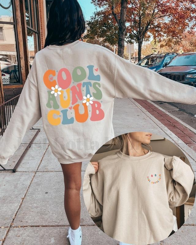 Cool Aunts Club Sweatshirt, Aunt Gift, Aunt Birthday Gift, Sister Gifts, Auntie Shirt, Aunt Sweatshirt, Auntie  T-shirt,...