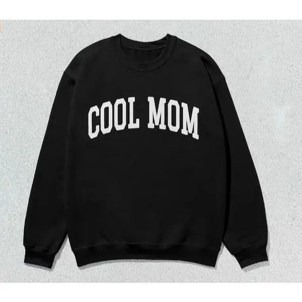 Cool Mom Sweatshirt Collegiate Crewneck Sweater T-Shirts, Hoodie | CiraTrend.com