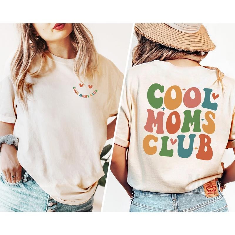 Cool Moms Club Sweatshirt, Cool Moms Shirt, Mom Hoodie, Cool Mama Shirt, New Mom Gift, Christmas Gift For Mom, Mom...
