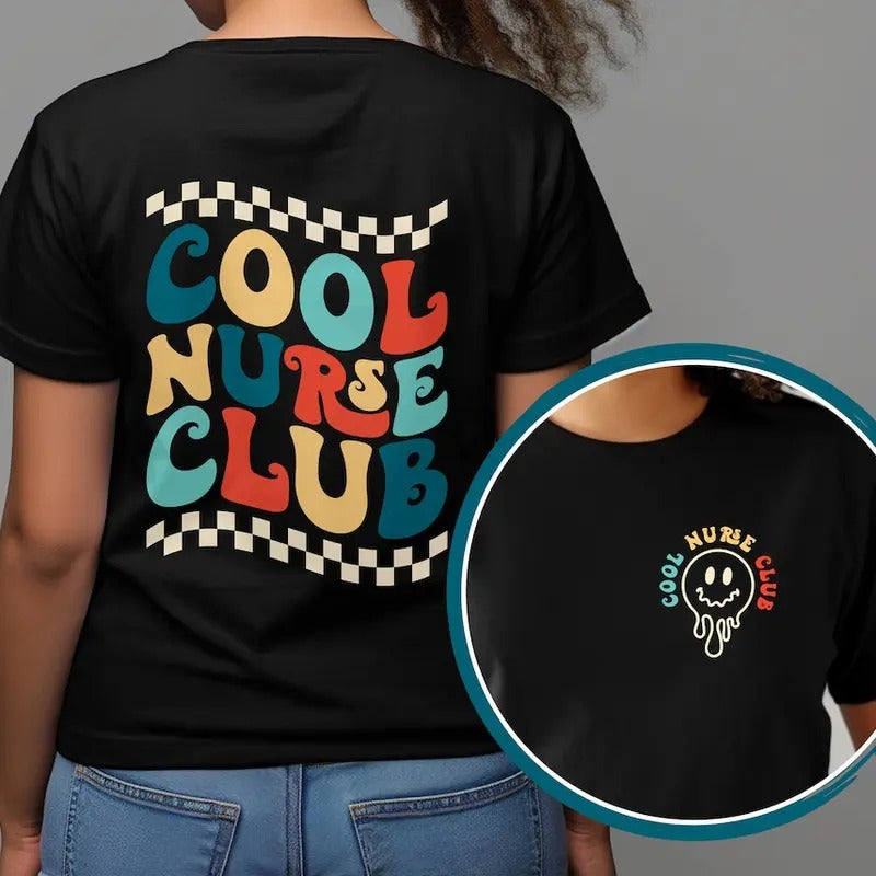 Cool Nurse Club Shirt, Gift For Nurse, Nursing School Shirt Hoodie, Sweatshirt | CiraTrend.com