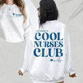 Cool Nurses Club Sweatshirt, Emergency Department Crewneck, Nurse Appreciation Sweaters, Registered Nurse Casual...