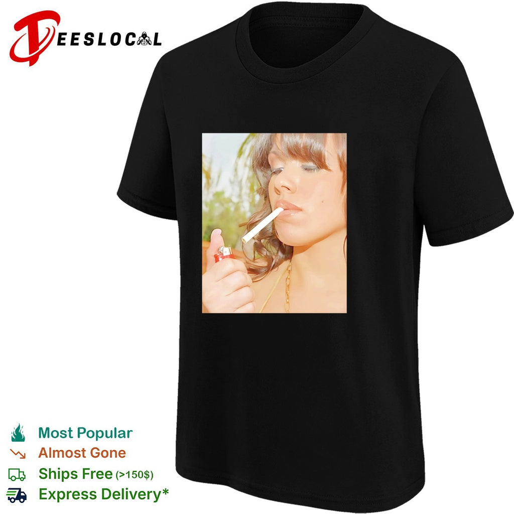 Cool Sienna west smoking retro shirt