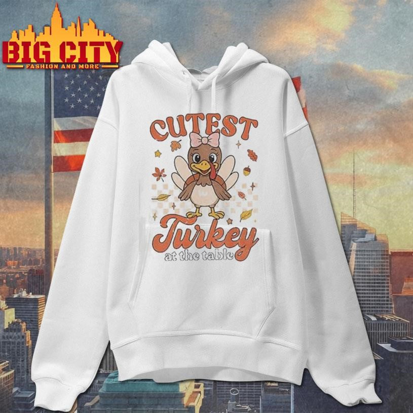 Coolest Turkey At The Table Thanksgiving shirt