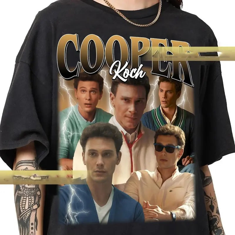 Cooper Koch retro vintage 90s style raptee shirt Menswear Streetwear Crewneck Hoodie, Sweatshirt | CiraTrend.com