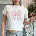 Coquette Bow Bunny Baby Tee, Happy Easter Cute Rabbits T-Shirt, Cute Bunny Baby Tee, Cute Coquette Peeps Baby Tee Hoodie,...