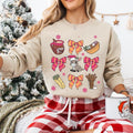 Coquette Bow Mexican Christmas Sweatshirt, Tuki Donkey Xmas T-shirt, Feliz Navidad Shirt, Cafecito Y Chisme Tee, El...