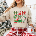 Coquette Bow Teacher Christmas Sweatshirt, Very Merry Teacher T-shirt, Santa's Favorite Teacher Tee, Christmas Teacher...