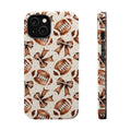 Coquette Football Phone Case Mag Safe Compatible Magnetic Tough Cases T-Shirts, Hoodie, Sweatshirt | CiraTrend.com