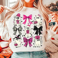 Coquette Halloween Shirt, Halloween Pumpkin Sweatshirt, Cute Ghost Shirt, Spooky Season Tee, Social Club Halloween Mama...