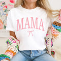 Coquette Mama Tshirt, Coquette Bow T-shirt for Mom, Mothers Day Gift, Girly Mama Outfit, Baby Shower Gift for Expecting...