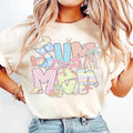 Coquette Summer Vibes Preppy Retro Beach Hand Drawn Summer T-Shirt Hoodie, Sweatshirt | CiraTrend.com
