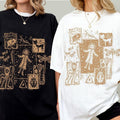 Coraline Dreaming Gold style Shirt, Coraline horror movies tshirt, Horror Character Shirt, Halloween Crewneck Sweatshirt...