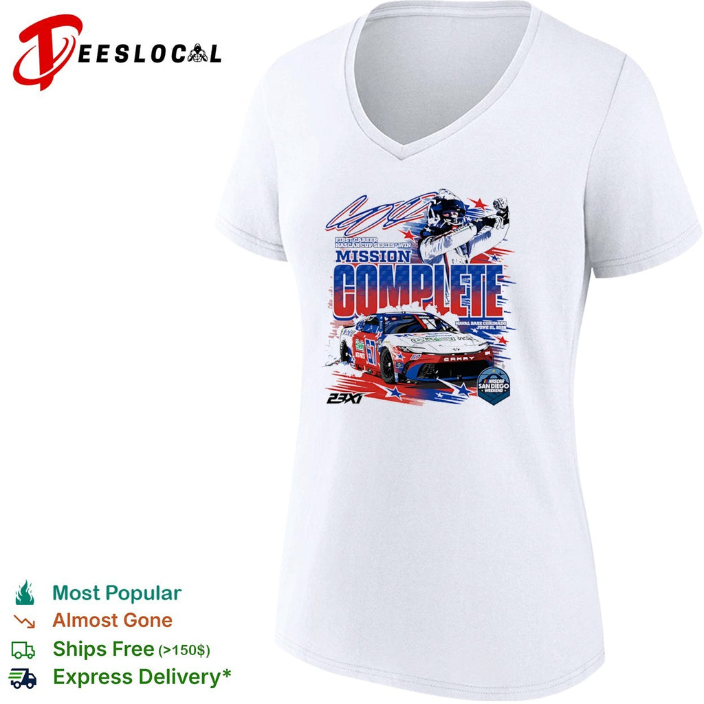 Corey Heim 23XI Toyota NASCAR Cup Series Mission Complete San Diego Weekend shirt