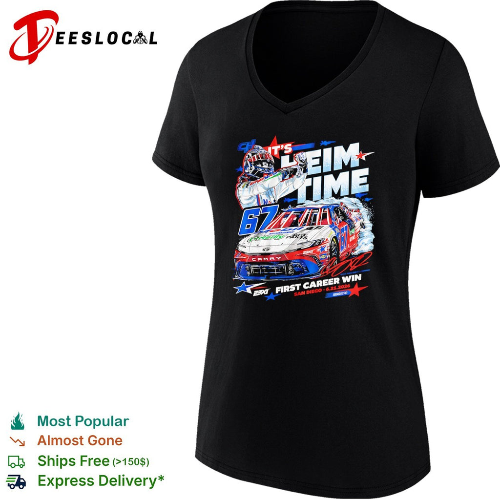 Corey Heim 23XI racing It’s heim time First career win shirt