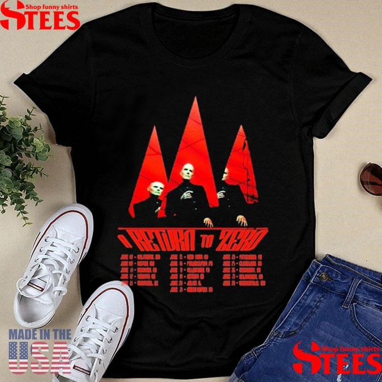 Corgan And The Machines Of God 2025 Tour T-shirt