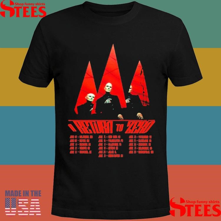 Corgan And The Machines Of God 2025 Tour T-shirt