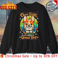 Corgi Dear Santa I’ve been a good boy ugly christmas shirt