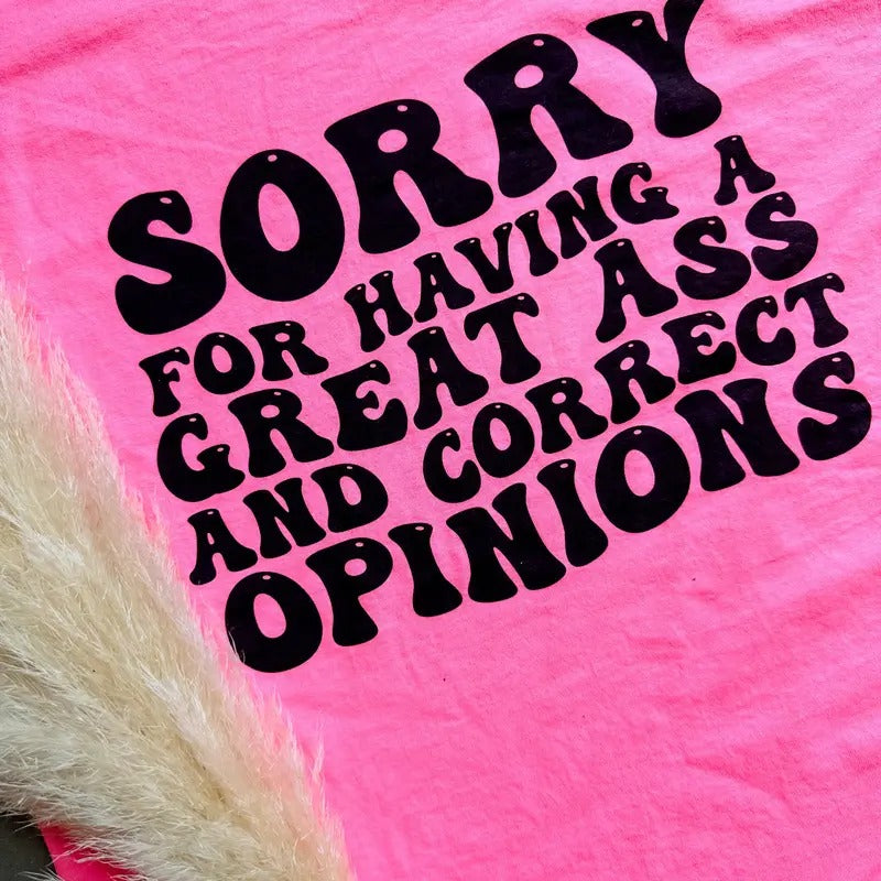 Correct Opinions Graphic Tee Hoodie, Sweatshirt | CiraTrend.com